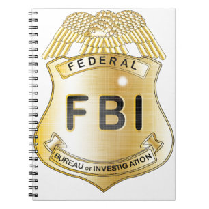 FBI Badge Notitieboek