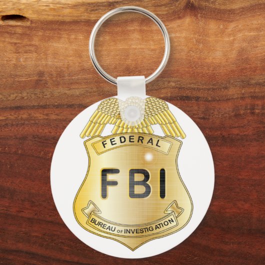 FBI Badge Sleutelhanger (Voorkant)