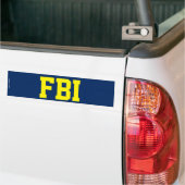 FBI-Bumpersticker Bumpersticker (Op Truck)