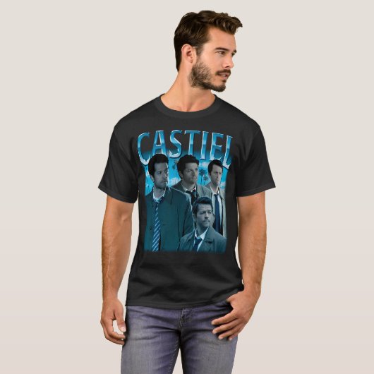 FBI Castiel T-shirt (Voorkant volledig)