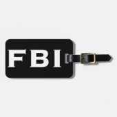FBI COOL BAGAGELABEL (Voorkant horizontaal)