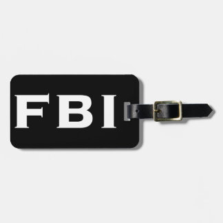 FBI COOL BAGAGELABEL
