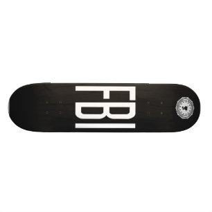 FBI - Dept van Schaats Persoonlijk Skateboard