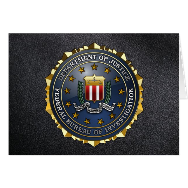 FBI Emblem (Voorkant Horizontaal)