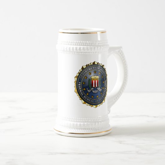FBI Emblem Bierpul (Voorkant rechts)
