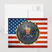 FBI Emblem Briefkaart (Voorkant / Achterkant)