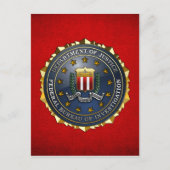 FBI Emblem Briefkaart (Voorkant)