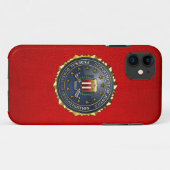 FBI Emblem Case-Mate iPhone Case (Achterkant (horizontaal))
