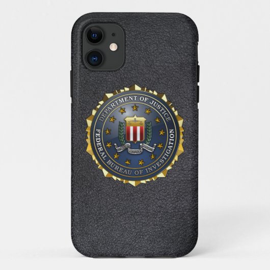 FBI Emblem Case-Mate iPhone Case (Achterkant)
