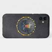 FBI Emblem Case-Mate iPhone Case (Achterkant (horizontaal))