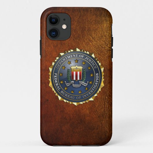 FBI Emblem Case-Mate iPhone Case (Achterkant)