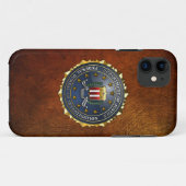 FBI Emblem Case-Mate iPhone Case (Achterkant (horizontaal))