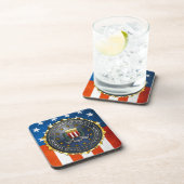 FBI Emblem Drankjes Onderzetter (Rechterzijde)