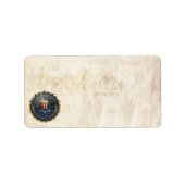FBI Emblem Etiket (Voorkant)