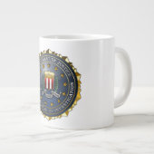 FBI Emblem Grote Koffiekop (Voorkant rechts)