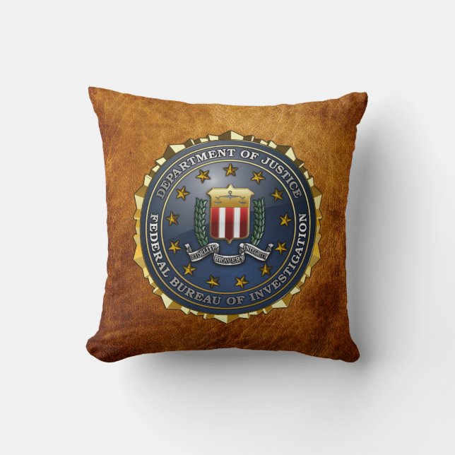 FBI Emblem Kussen (Voorkant)