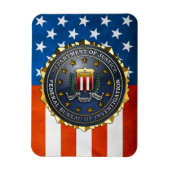 FBI Emblem Magneet (Verticaal)