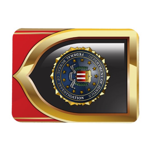 FBI Emblem Magneet (Horizontaal)
