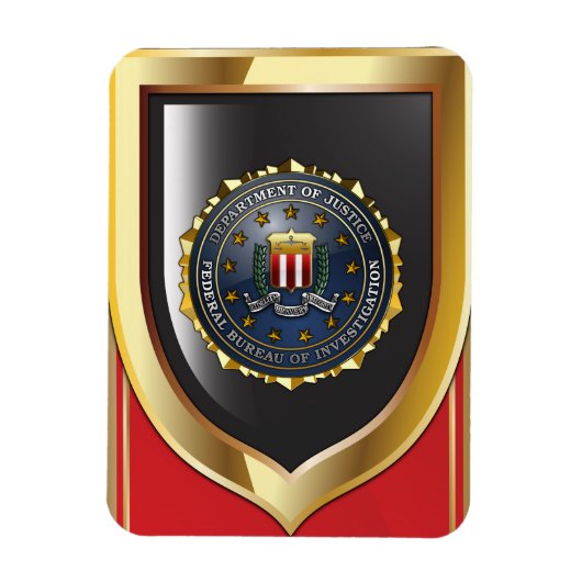 FBI Emblem Magneet (Verticaal)