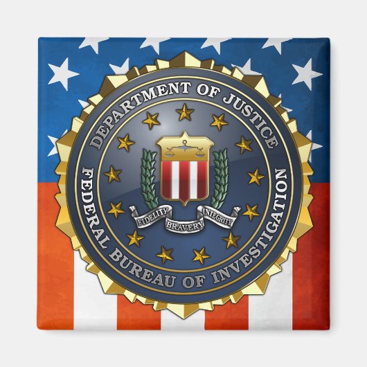 FBI Emblem Magneet (Voorkant)