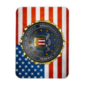 FBI Emblem Magneet (Verticaal)