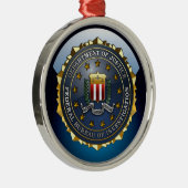 FBI Emblem Metalen Ornament (Rechts)