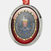 FBI Emblem Metalen Ornament (Links)