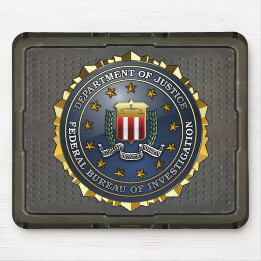 FBI Emblem Muismat (Voorkant)
