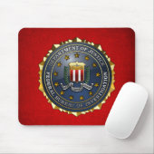 FBI Emblem Muismat (Met muis)