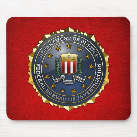 FBI Emblem Muismat (Voorkant)