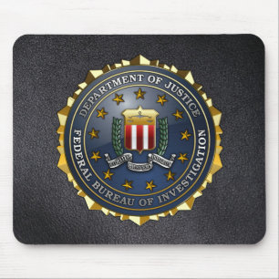 FBI Emblem Muismat