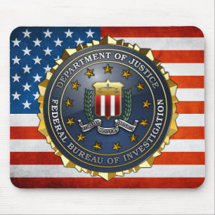 FBI Emblem Muismat