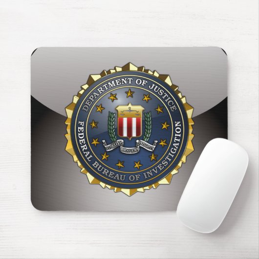 FBI Emblem Muismat (Met muis)