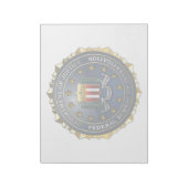 FBI Emblem Notitieblok (Linkerzijde)