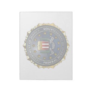 FBI Emblem Notitieblok