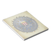 FBI Emblem Notitieblok (Schuin)