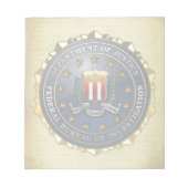 FBI Emblem Notitieblok (Voorkant)