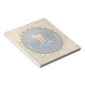 FBI Emblem Notitieblok (Schuin)