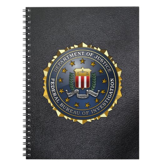 FBI Emblem Notitieboek (Voorkant)