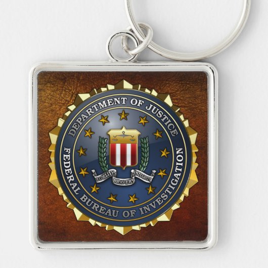 FBI Emblem Sleutelhanger (Voorkant)