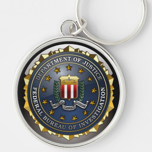 FBI Emblem Sleutelhanger (Voorkant)