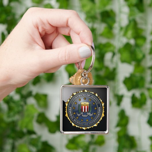 FBI Emblem Sleutelhanger (Hand)