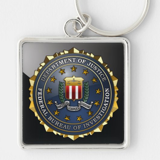 FBI Emblem Sleutelhanger (Voorkant)