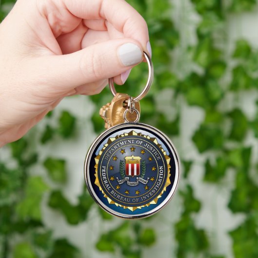 FBI Emblem Sleutelhanger (Hand)