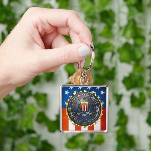 FBI Emblem Sleutelhanger (Hand)