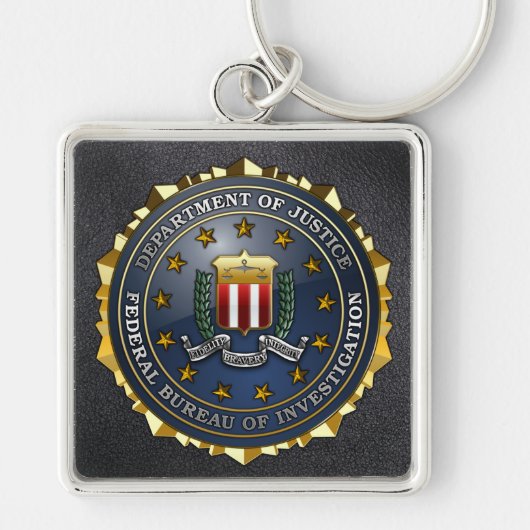 FBI Emblem Sleutelhanger (Voorkant)