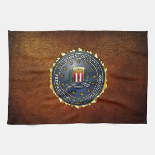 FBI Emblem Theedoek