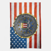 FBI Emblem Theedoek (Verticaal)