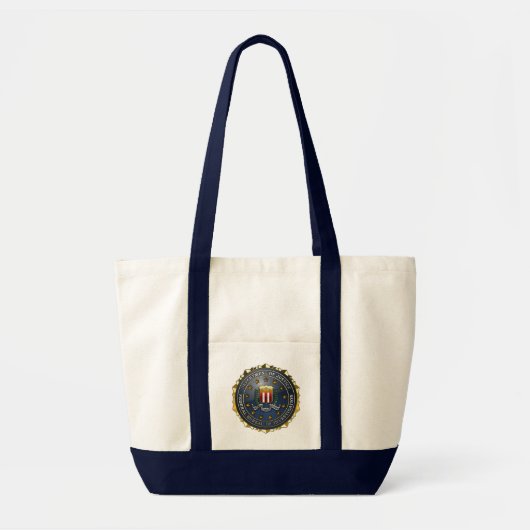 FBI Emblem Tote Bag (Voorkant)