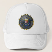 FBI Emblem Trucker Pet (Voorkant)